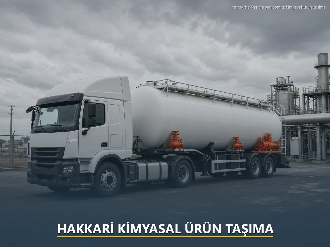 Hakkari Kimyasal Ürün Taşıma