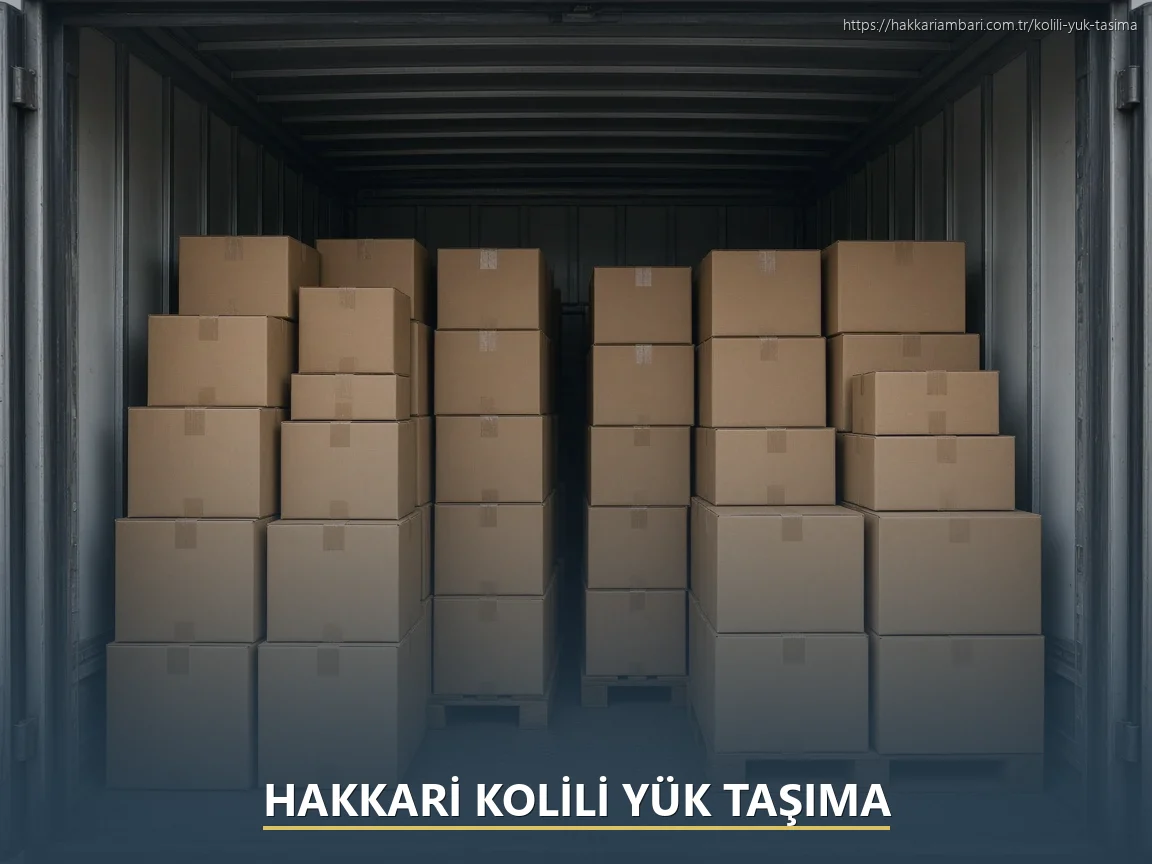 Hakkari Ağır Yük Taşıma Planlama