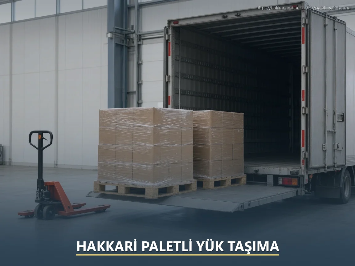 Hakkari Paletli Yük Taşıma
